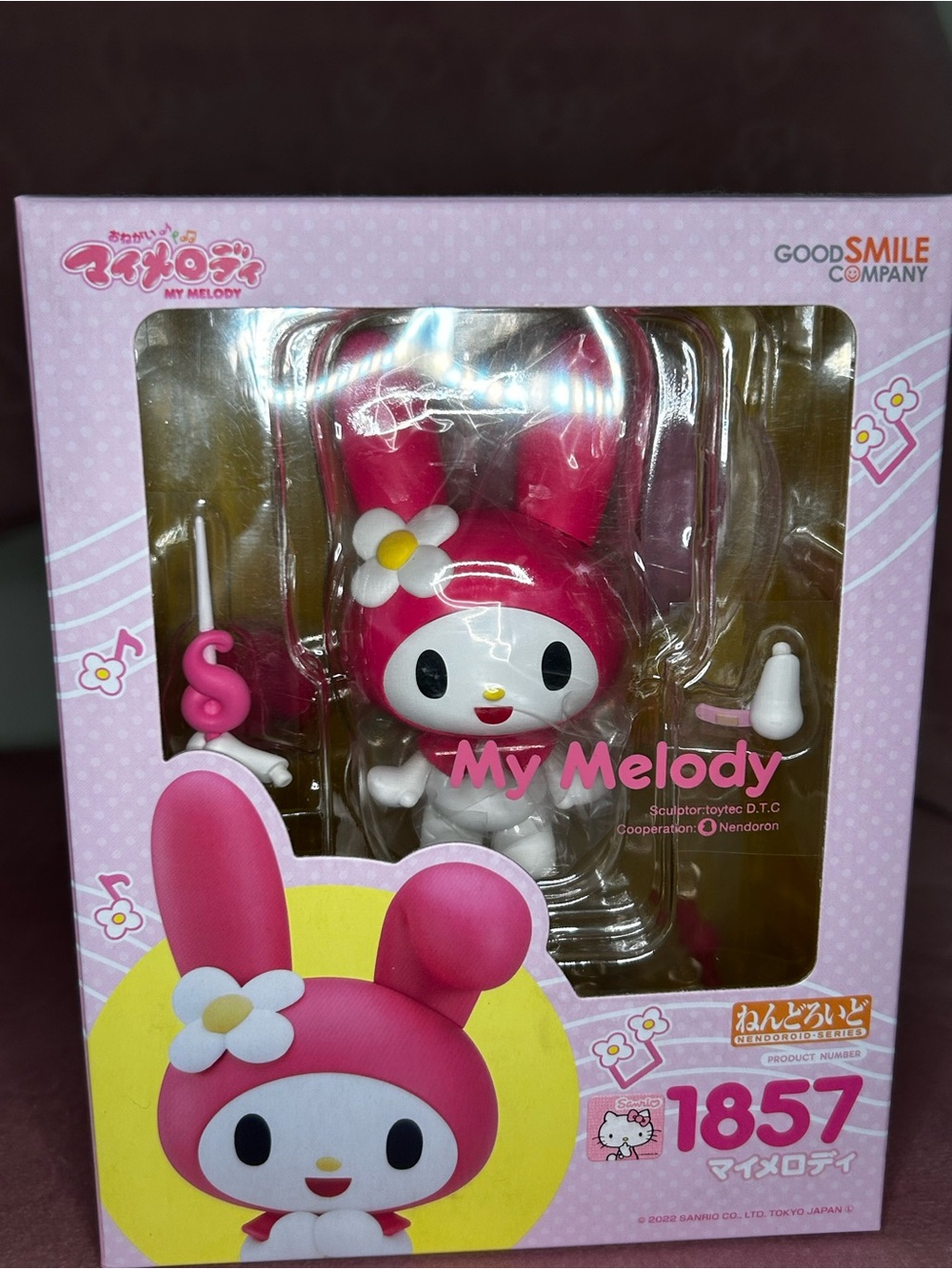 Good Smile My Melody Nendoroid Figure - Pink & White